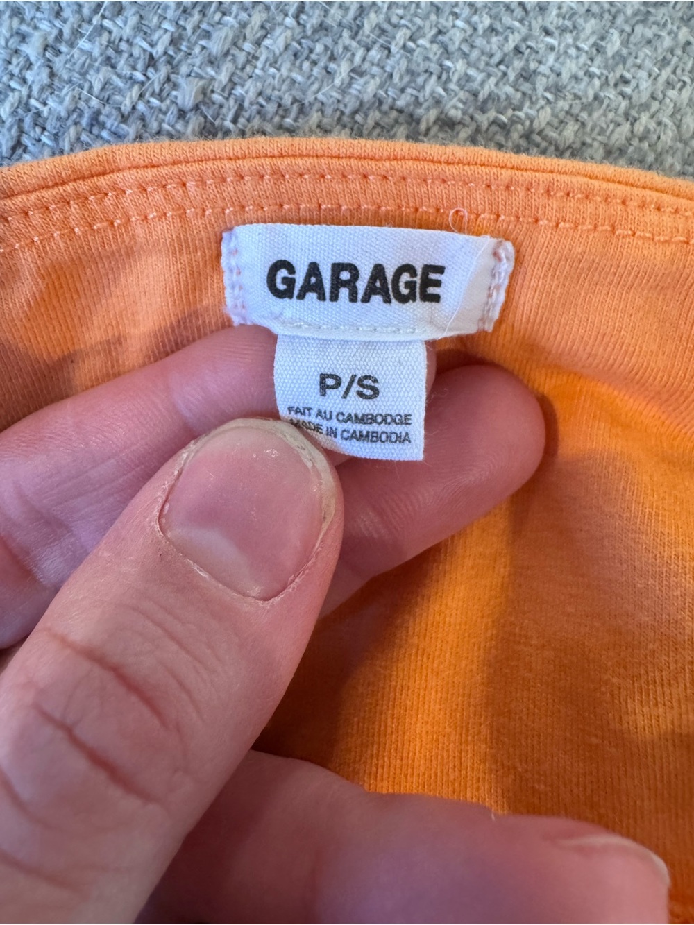 Garage Halter Top S - Picture 2 of 2